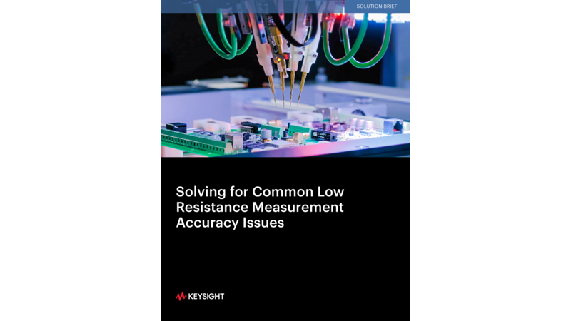 Solving for Common Low Resistance Measurement Accuracy Issues